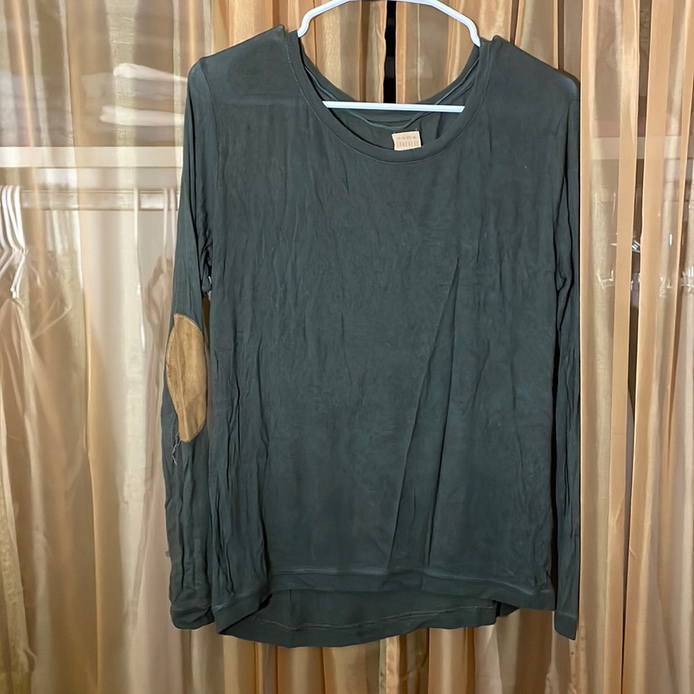 Elbow patch shirt